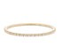 18kt yellow gold diamond stretchy bangle